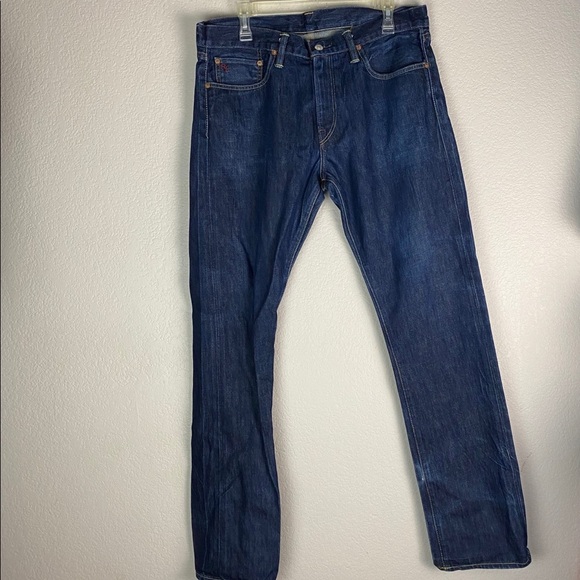 Vintage Polo Ralph Lauren Denim Jeans Size 34X32 - Picture 1 of 8